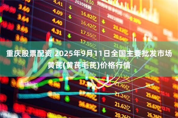 重庆股票配资 2025年9月11日全国主要批发市场黄芪(黄芪毛芪)价格行情